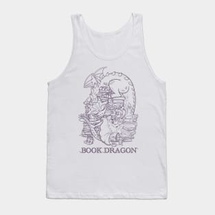 Book Dragon Tank Top